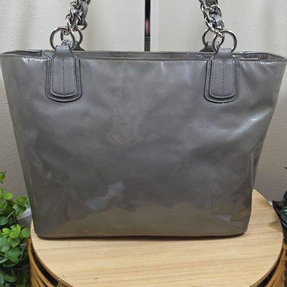 Coach Chelsea East-West Patent Leather Tote - Picture 9 of 16